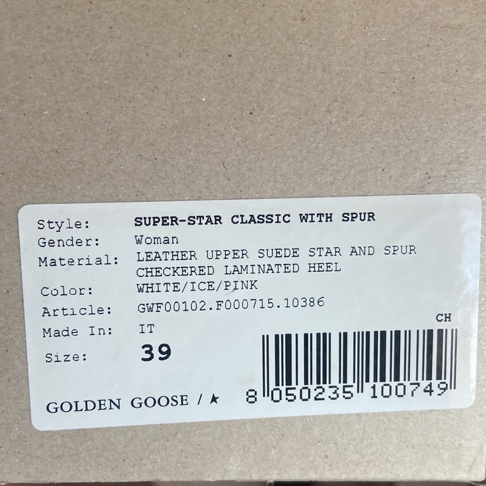 AUTHENTIC Golden Goose Super-stars - Picture 6 of 6